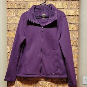 Under Armour UA Storm Water Resistant Softshell Purple Fleece Lined Jacket XL